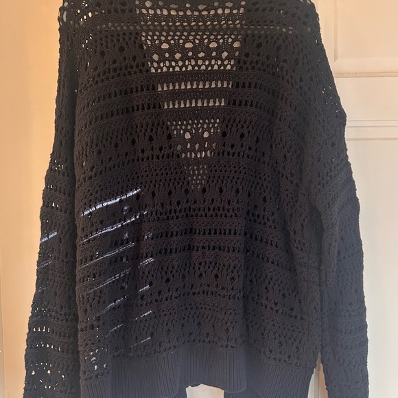 Black Knit Women's Sweater - Picture 4 of 5